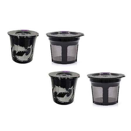 Återanvändbar K-koppskal K-kopp kan fyllas med kaffekapslar,c