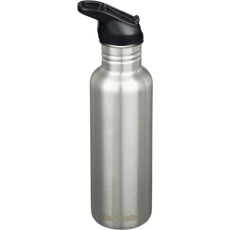Klean kanteen Classic Flip Seal Sport vattenflaska 800 ml, borstat stål | Dukning & Servering > Flaskor > Vattenflaska | Bagaren och Kocken
