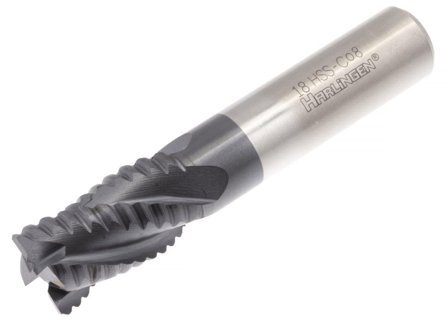 Harlingen 508307 Skrubbfräs 4-skärs, för metall 20 mm, Maskintillbehör & förbrukning