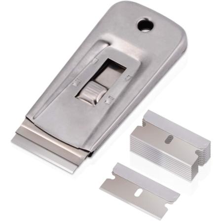 Metallskrapere, Glasskrape Glasskeramisk Platekrape med 25