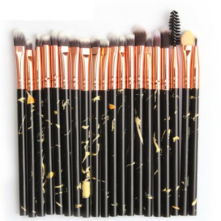 20 st Multifunktionella och Professionella Kosmetiska Borstar