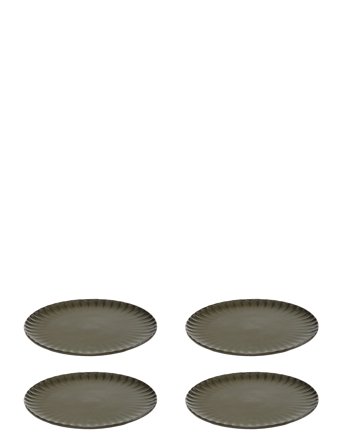 Serax Plate L Green Inku By Sergio Herman Set/4 - Green - Ø 24 CM