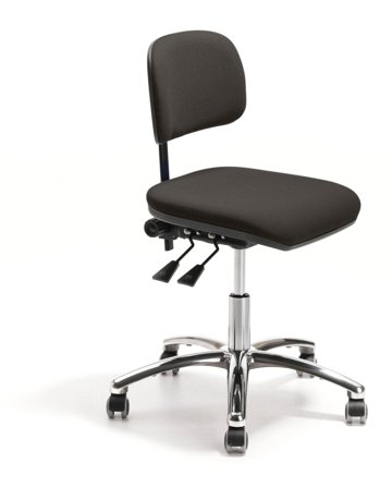 GBP 410644350504 Työtuoli 630-880 mm, matala selkä Keinonahkaa, Autotallin sisustus & säilytys