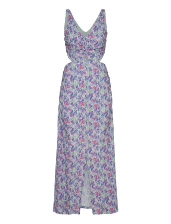Flora Stephanie Dress Purple Bzr