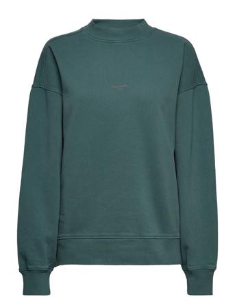 W. Mezzanine Oslo Crew Sweat-shirt Genser Grønn HOLZWEILER