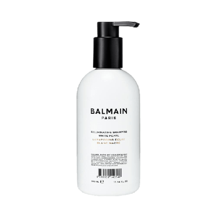 BALMAIN Paris Hair Couture Illuminating White Pearl Shampoo Schampo Dam 300 ML