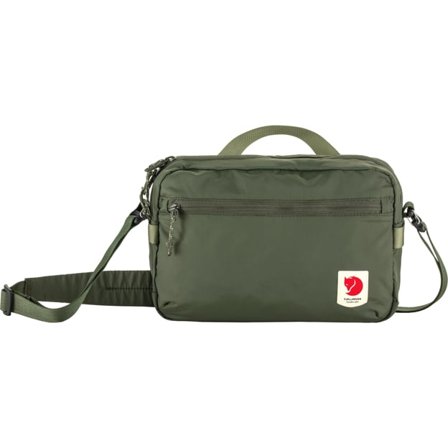 Fjällräven High Coast Crossbody in Mountain Green, Bergshell
