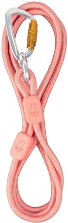 Woolly Wolf Rope Leash Thin 8 mm Salmon Pink
