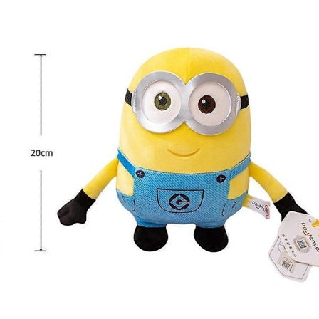 TIM den originale Minion Bamse Bobs Bamse Kawaii Plys Vedhæng Nøglering Hjem Taske Indretning Tegneserie Bamse Pude Børne Fødselsdagsgave