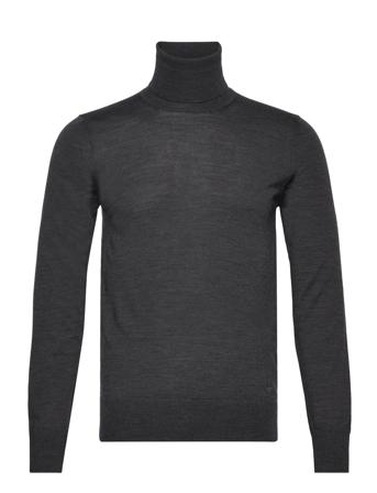 Sweater Designers Knitwear Turtlenecks Grey Emporio Armani