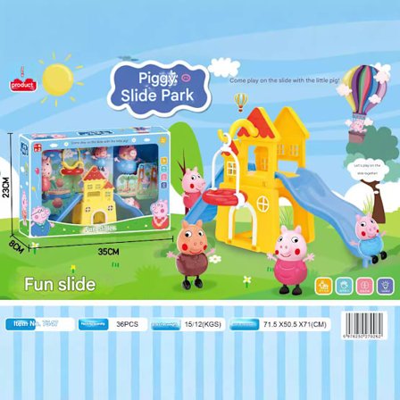 Peppa Gris-leker - Fornøyelsespark med pariserhjul | Latesom-lek for barn i alle aldre