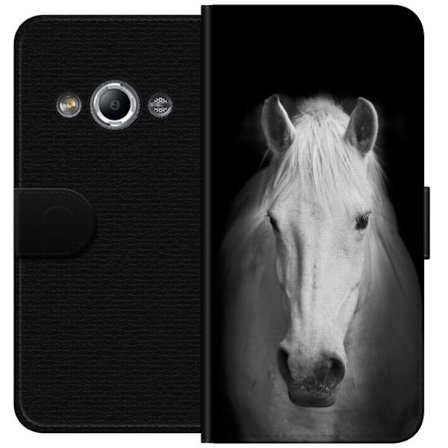 Kompatibel Tegnebogsetui til Samsung Galaxy Xcover 3 Hest