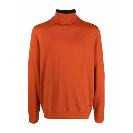 PS By Paul Smith, Turtlenecks Oranje, Heren, Maat:2XL