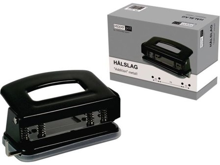 Hålslag Addition svart - Lyreco - Kontorsmaterial - Till skrivbordet - Hålslag