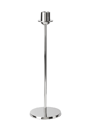 MANO ATELIER Ljusstake i mässing 29 cm Ljus & ljusstakar Silver ONESIZE