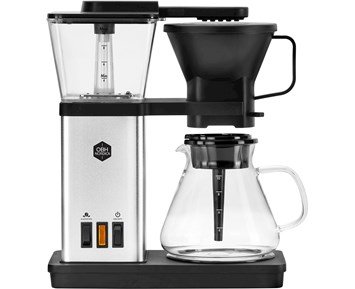 OBH Nordica-Blooming Silver coffe maker - B-vare-Testvinnende kaffetrakter med blooming-funksjon-Beverage machine-Kaffemaskiner og kaffe