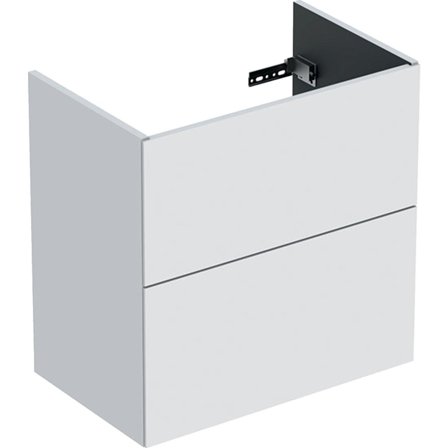 Ifö Elegant Underskap 2 skuffer, hvitmatt Bredde: 60 cm, Baderom