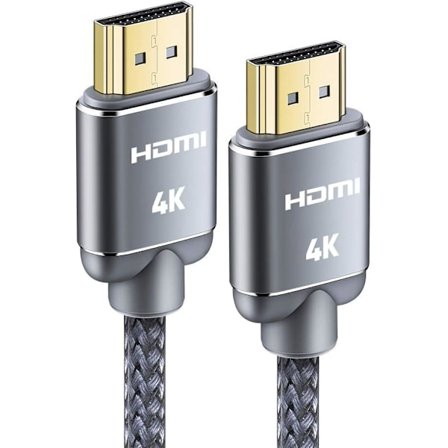 HDMI-kabel 5 meter, 4K HDMI-kabel - Snowkids HDMI-kabel 4K@60Hz, 3D-stöd, Ethernet-funktion, Video 4K UHD