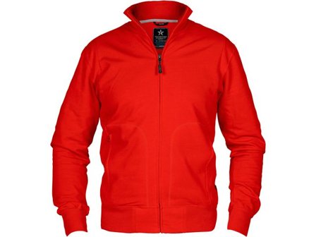 Sweatjacka HC04 röd XL - Lyreco - Arbetskläder - Uniform - Cardigan