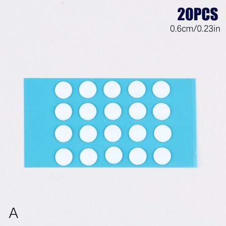 Liten rund prickmus DIY-möss glidfötter kontrollhastighetsversion