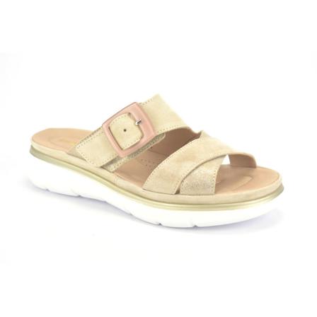 Rohde Sandalen , Beige , Dames , Maat: 39 EU
