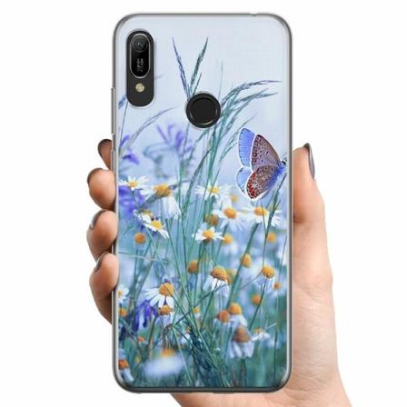 Huawei Y6 (2019) Tpu Mobilskal Blommor