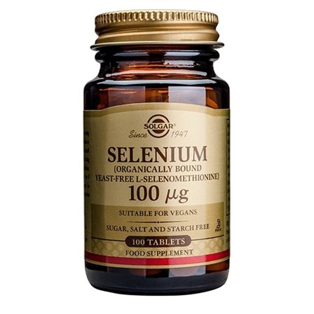 Solgar Selen 100 mcg tabletter 100 tabl., Helse & Madvarer, Mineraler, Selen