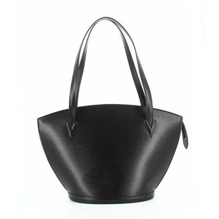 Louis Vuitton Vintage Pre-owned leather Håndtaske Sort, Dame Vintage Tasker, Størrelse: ONE Size