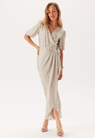 Ida Sjöstedt Dylan Dress Mushroom Silver 36