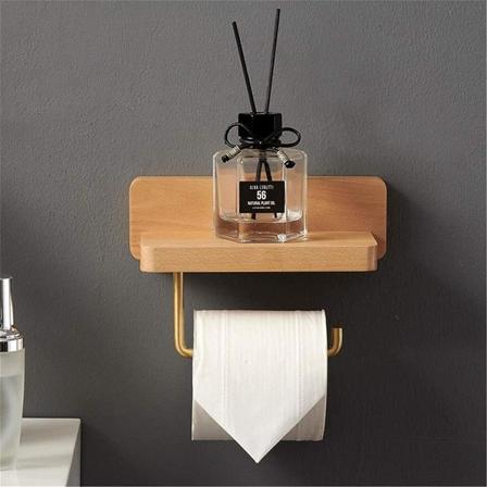 (10*20 CM) WC-paperipidike Kaksinkertainen massiivipuu Beec