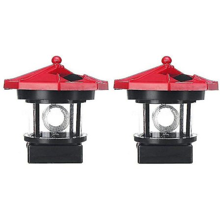 stk LED solcelle fyr utendørs dekorasjonslampe