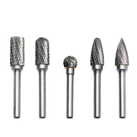5 kpl jyrsintä jyrsintä poranterät pyörivä työkalu