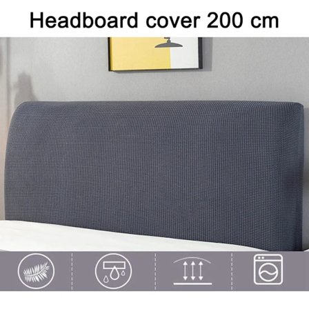 Huvudgavelöverdrag design sänggavel överdrag stretchbart, tvättbart, avtagbart, enfärgat, för sovrum, (stil: stil 3;)