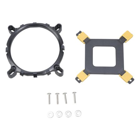 CPU-tuulettimen kiinnikkeet Jäähdyttimet PC-jäähdytystuuletin Jäähdytyselementin pidike Vakaa Käytännöllinen Helppo asennus LGA775 115X 1366:lle