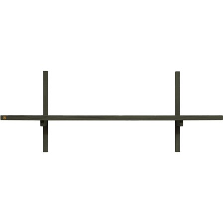 Andersen A-Light Shelf vegghylle 90x30 cm, olivengrønn