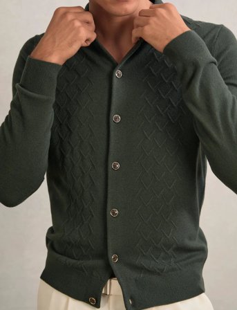 Reiss Gideon - Green - XL