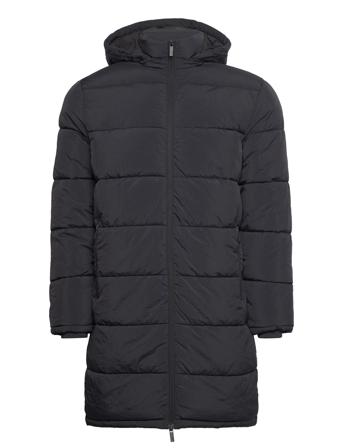 Slhcooper Puffer Coat Noos Fôret Jakke Svart Selected Homme*Betinget Tilbud