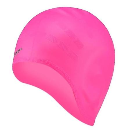 Vuxna Elastiska Vattentäta Simkepsar Stor Silikon Dykarhatt Pink