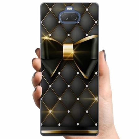 Sony Xperia 10 Tpu Mobilskal Gyllene Rosett