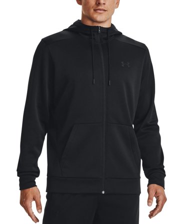 Under Armour UA Armour Fleece FZ Hoodie Black