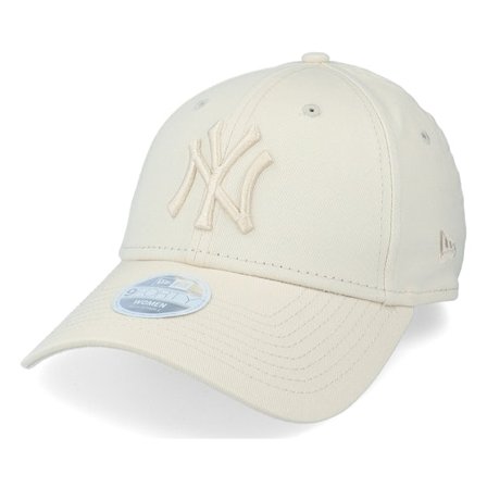 New Era - Beis adjustable Gorra - New York Yankees Womens Tonal 9FORTY Natural/Natural Adjustable @ Hatstore