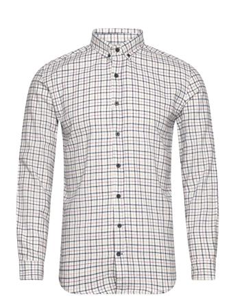 Dpnew Check Shirt Denim Project White