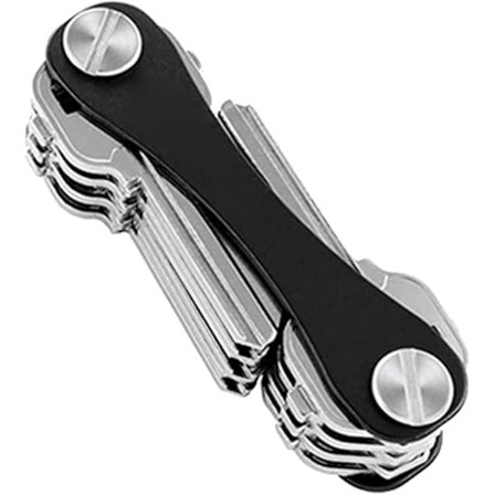 Kompakt nøgleholder, nøgleorganisator, organiser dine nøgletilbehør, egnet til mænd og kvinder