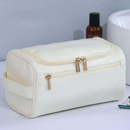Toalettveske for menn Kosmetikkveske BEIGE beige