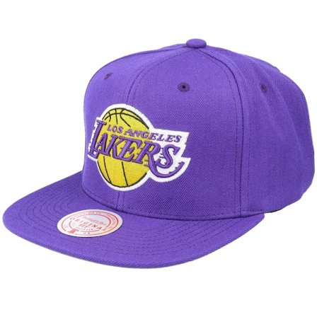 Mitchell & Ness - NBA Violet snapback Casquette - Los Angeles Lakers Team Ground 2.0 Purple Snapback @ Hatstore