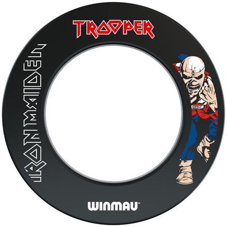 Winmau Iron Maiden Trooper Dartboard Surround | Winmau.com