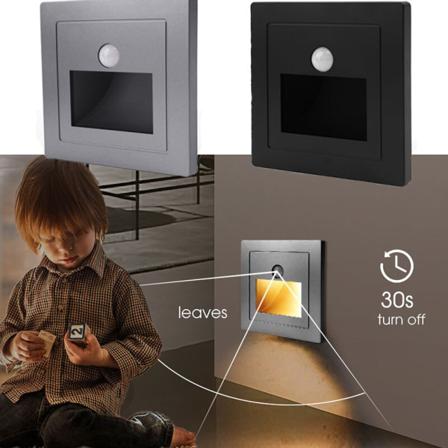 Människokroppens Induktionsvägglampa Stegbelysning