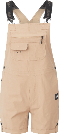 Picture Organic Clothing Women's Foday Stretch Romper Women hiking shorts Beige XL