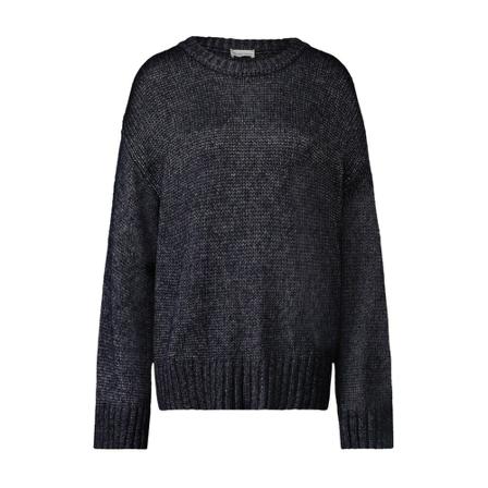 Jane Lushka - Stickade Tröjor & Koftor - Blå - Dam - Storlek: L, Dam, Storlek: L