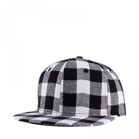 Klassisk Snapback-caps Hip Hop Flat Bill Visor Cap - Unisex Ad